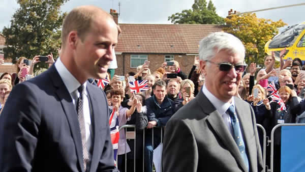 ML Lord Lieutenant with Duke of Cambridge