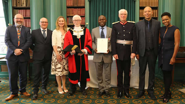 ML Presentation of British Empire Medals by the Lord-Lieutenant