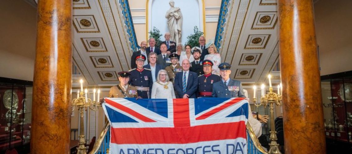 Armed Forces Day Launch Liverpool Town Hall Armed Forces Day Launch Liverpool Town Hall