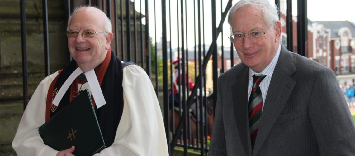 Duke of Gloucester with Cannon Myles Davies Duke of Gloucester with Cannon Myles Davies