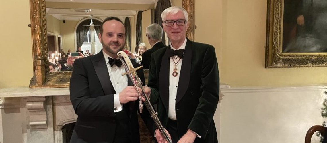 Handover of Lord-Lieutenants sword