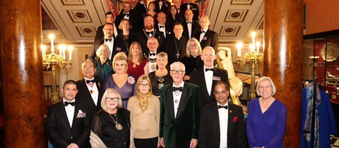 Lord Mayor dinner MB Staircase 2.12.25