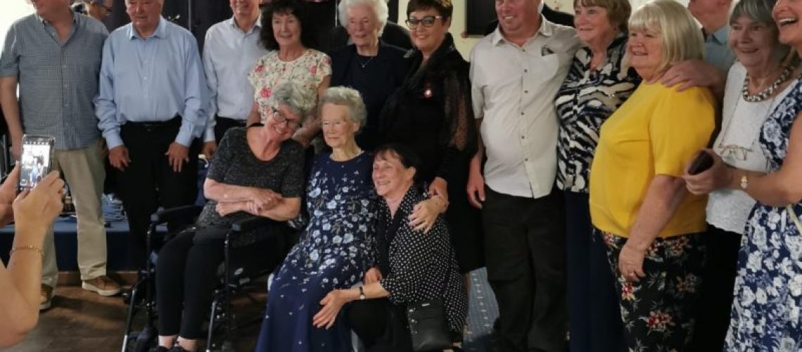 Margaret Reagan and family