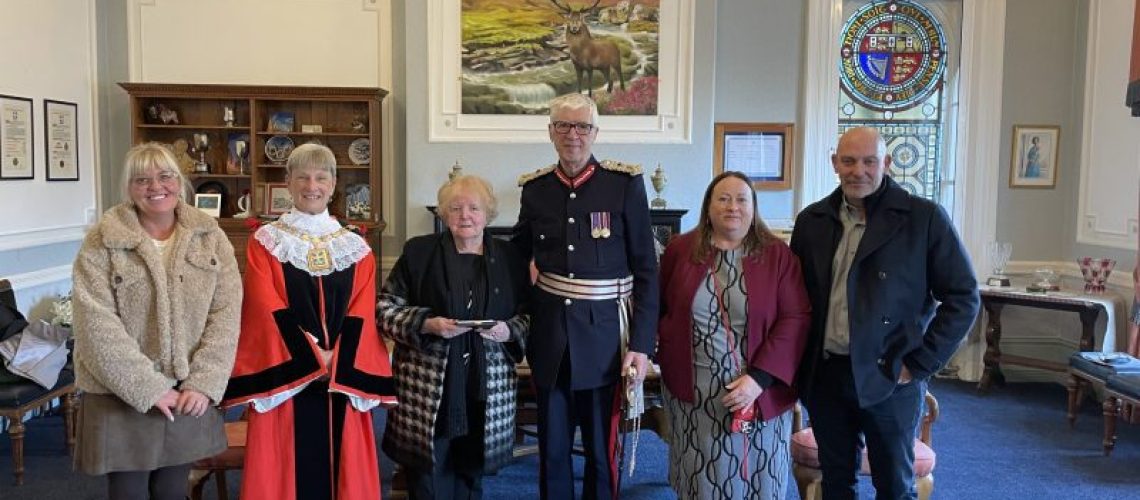 Mrs. Hallworth LLT Mayor family & friends