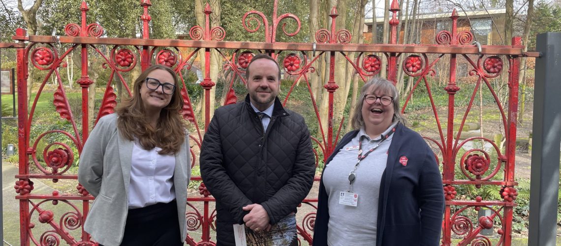 Strawberry Fields gates